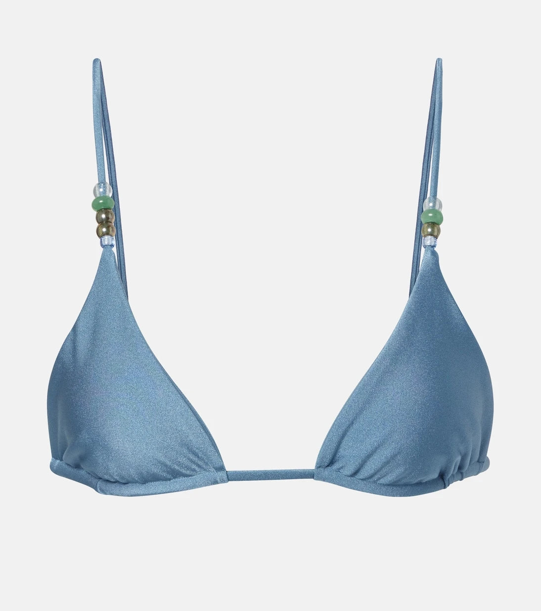 Jade Swim - حمالة بيكيني Via مرصعة بالخرز