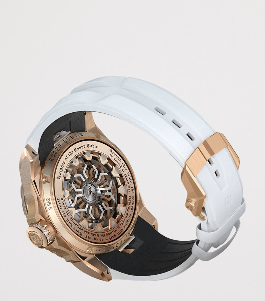 Pink Gold Knights of the Round Table The Enchanter Merlin Watch 45mm