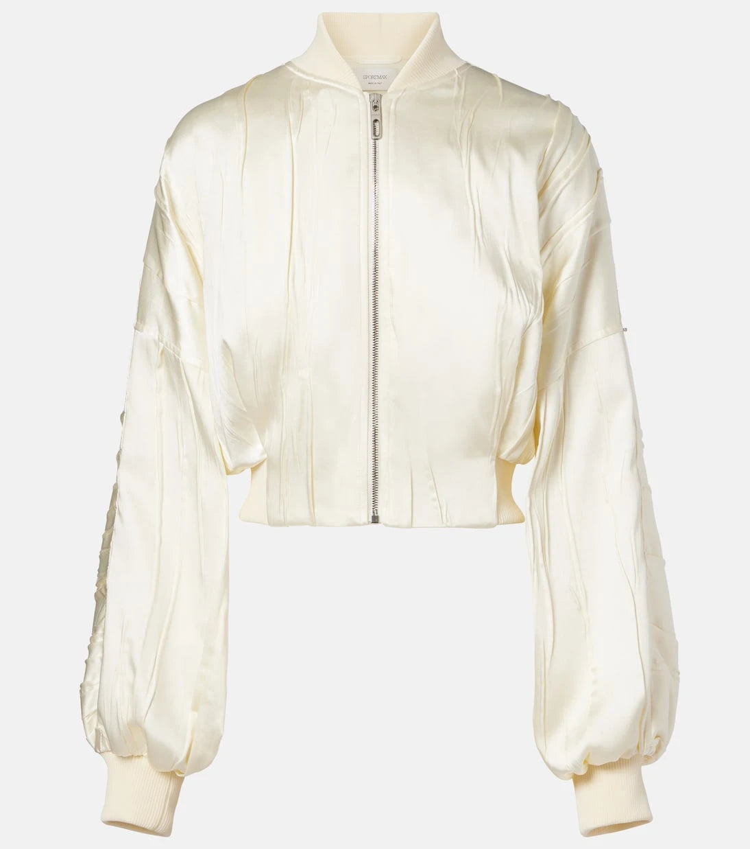 Sportmax - Zorro cropped bomber jacket