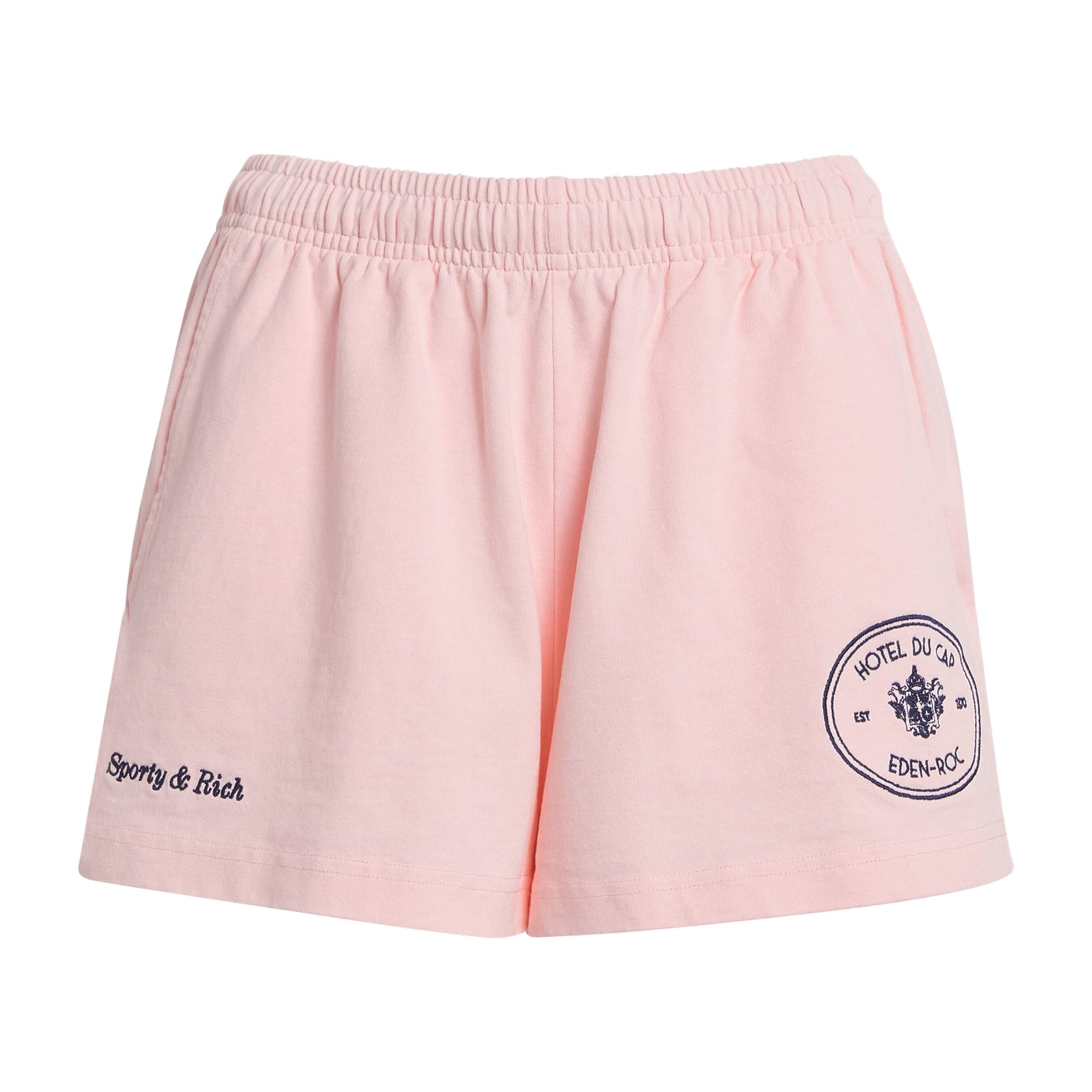 Pink x Hotel du Cap-Eden-Roc Cotton Disco Shorts