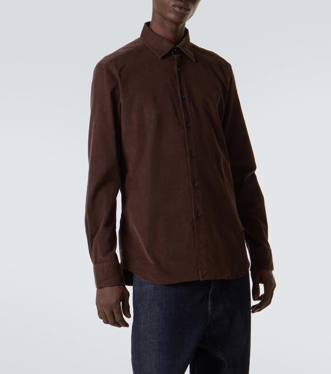 Slowear - Cotton corduroy shirt