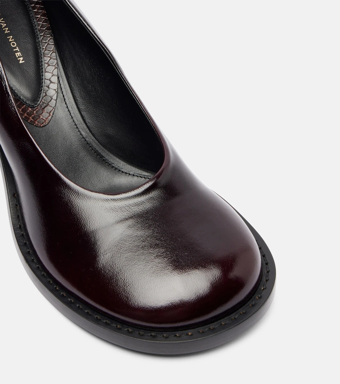 Dries Van Noten - 60 leather pumps