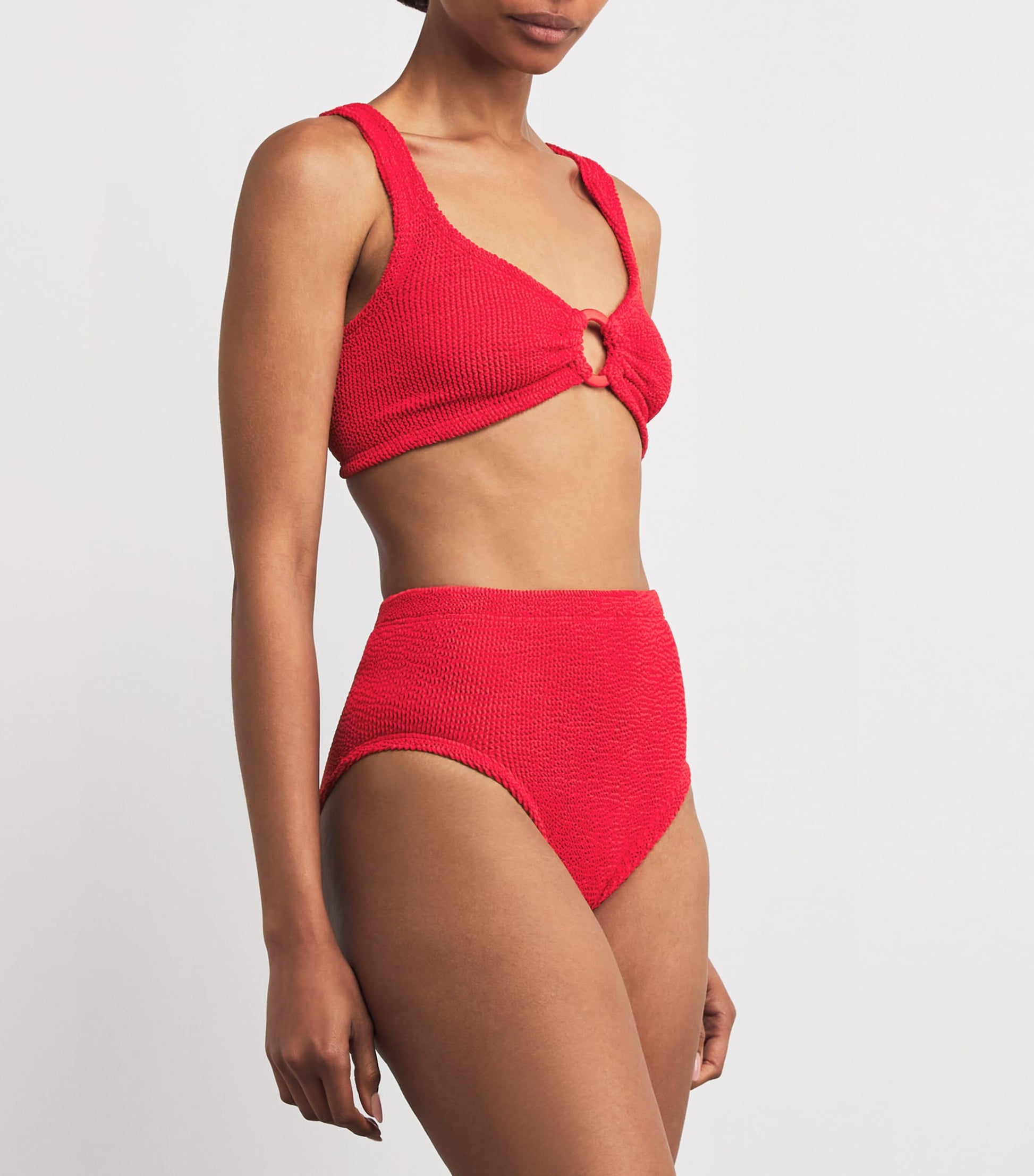 Red Nadine Hoop Bikini