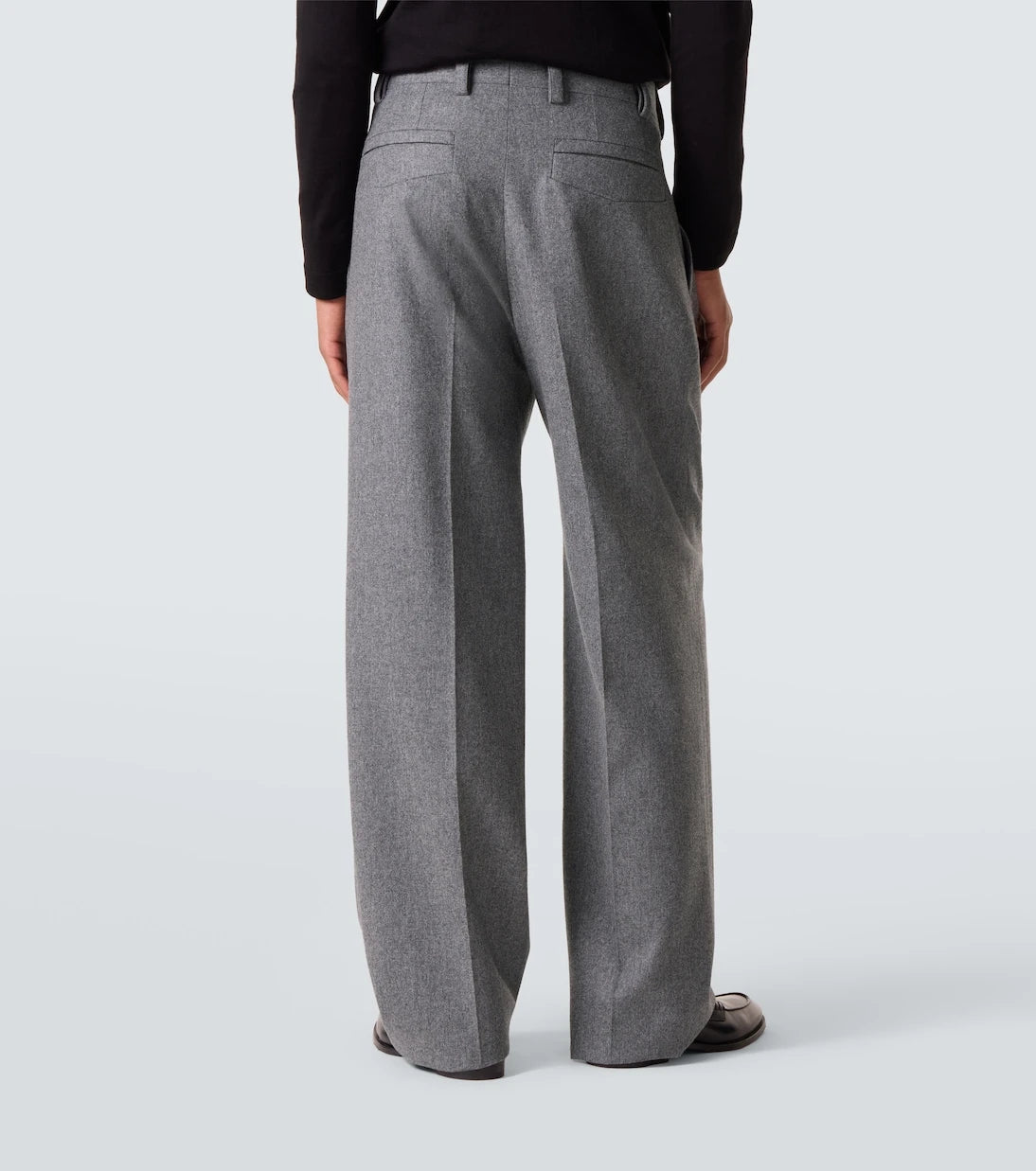 Zegna - Wool straight pants