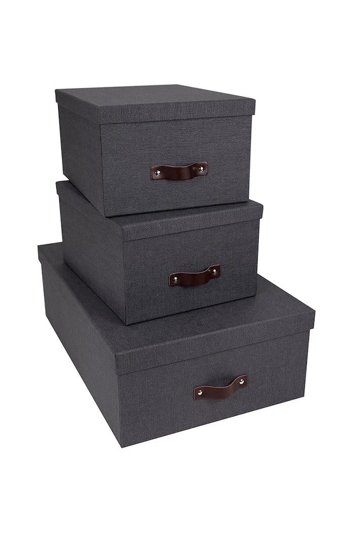 Bigso Box of Sweden Inge Saklama Kutusu Seti (3 Parça)