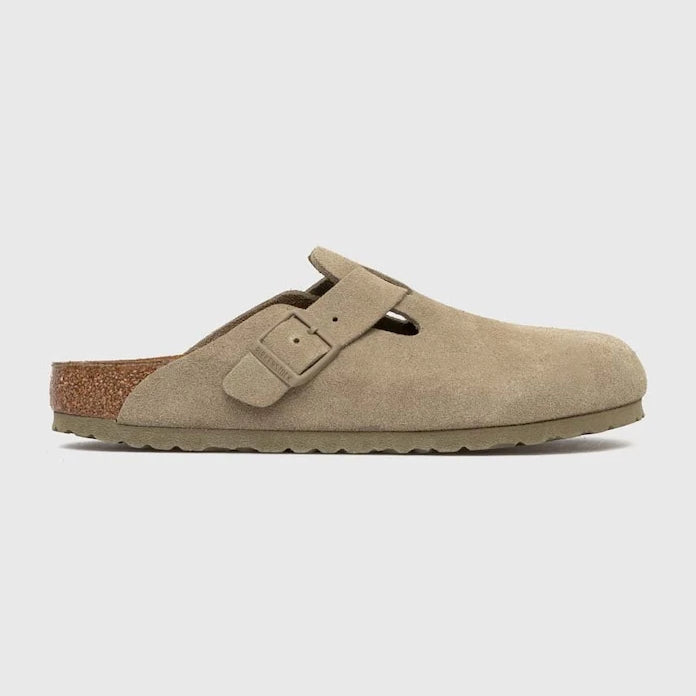 Birkenstock чехли дамски от велур