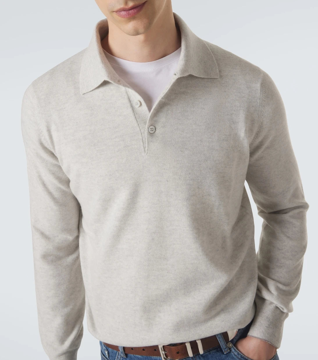 Brunello Cucinelli - Cashmere polo sweater