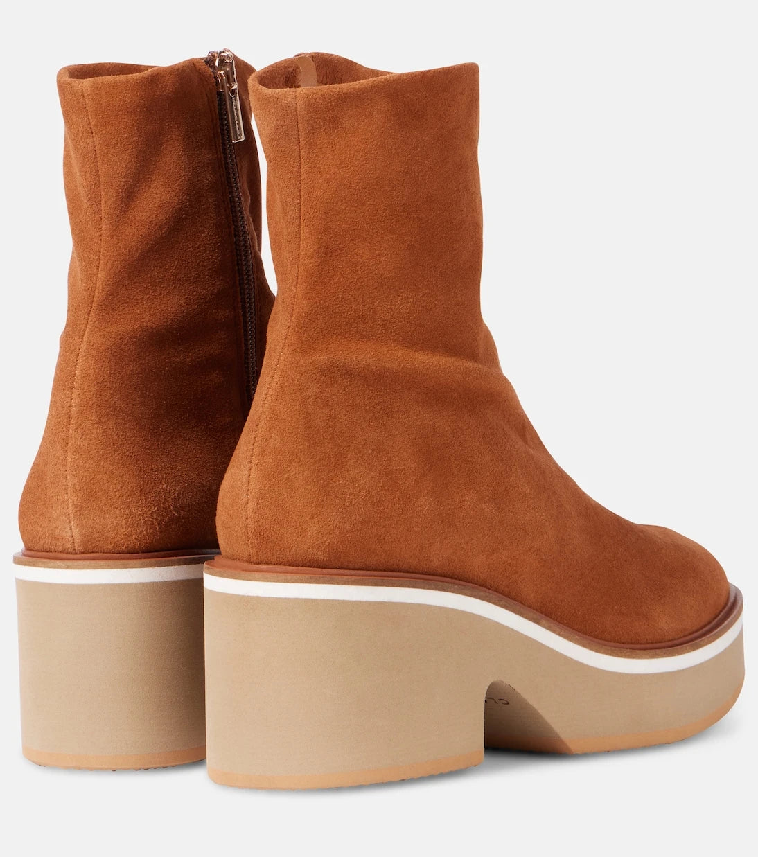Clergerie - Albane suede platform ankle boots