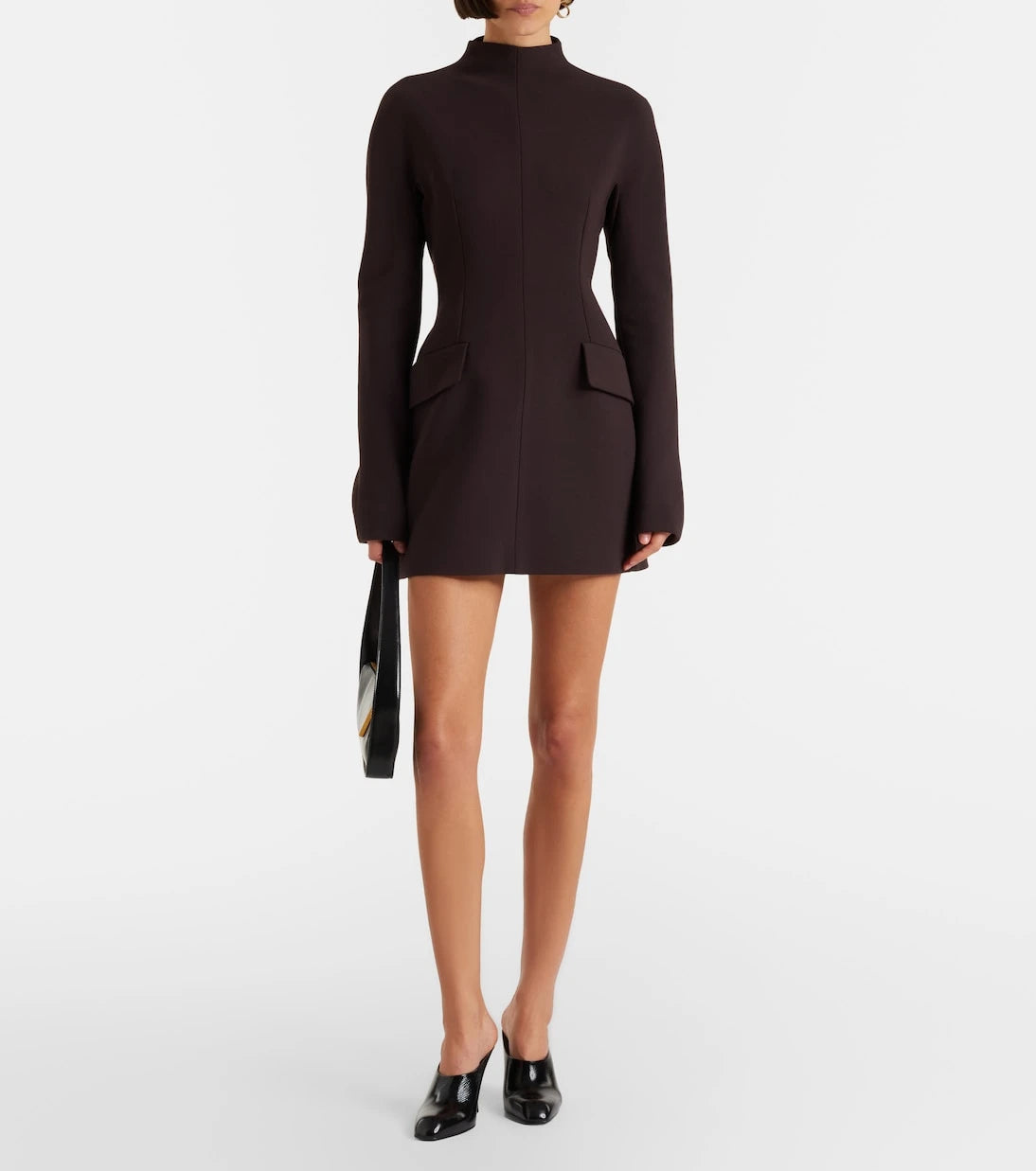 Sportmax - Peplum gabardine minidress