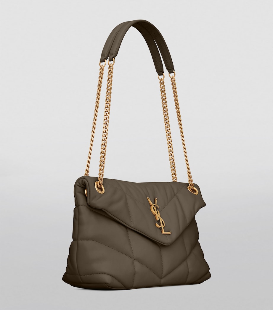 Green Small Loulou Puffer Shoulder Bag
