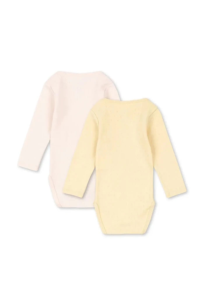 Fanga Fontana Bebek Pamuklu Body PERLA 2 PACK LS BODY OCS 2 Adet