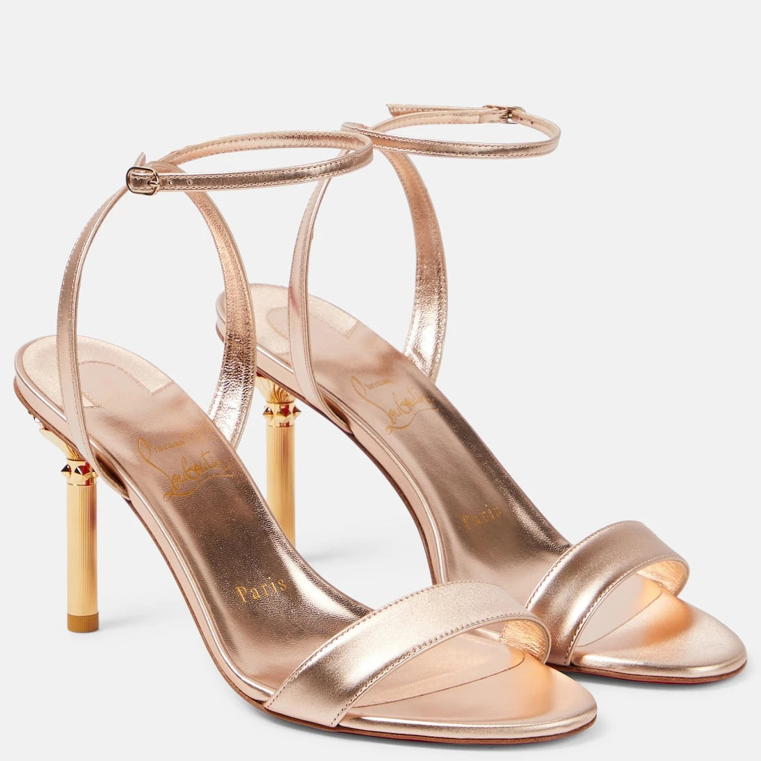 Christian Louboutin - Mascasandal leather sandals