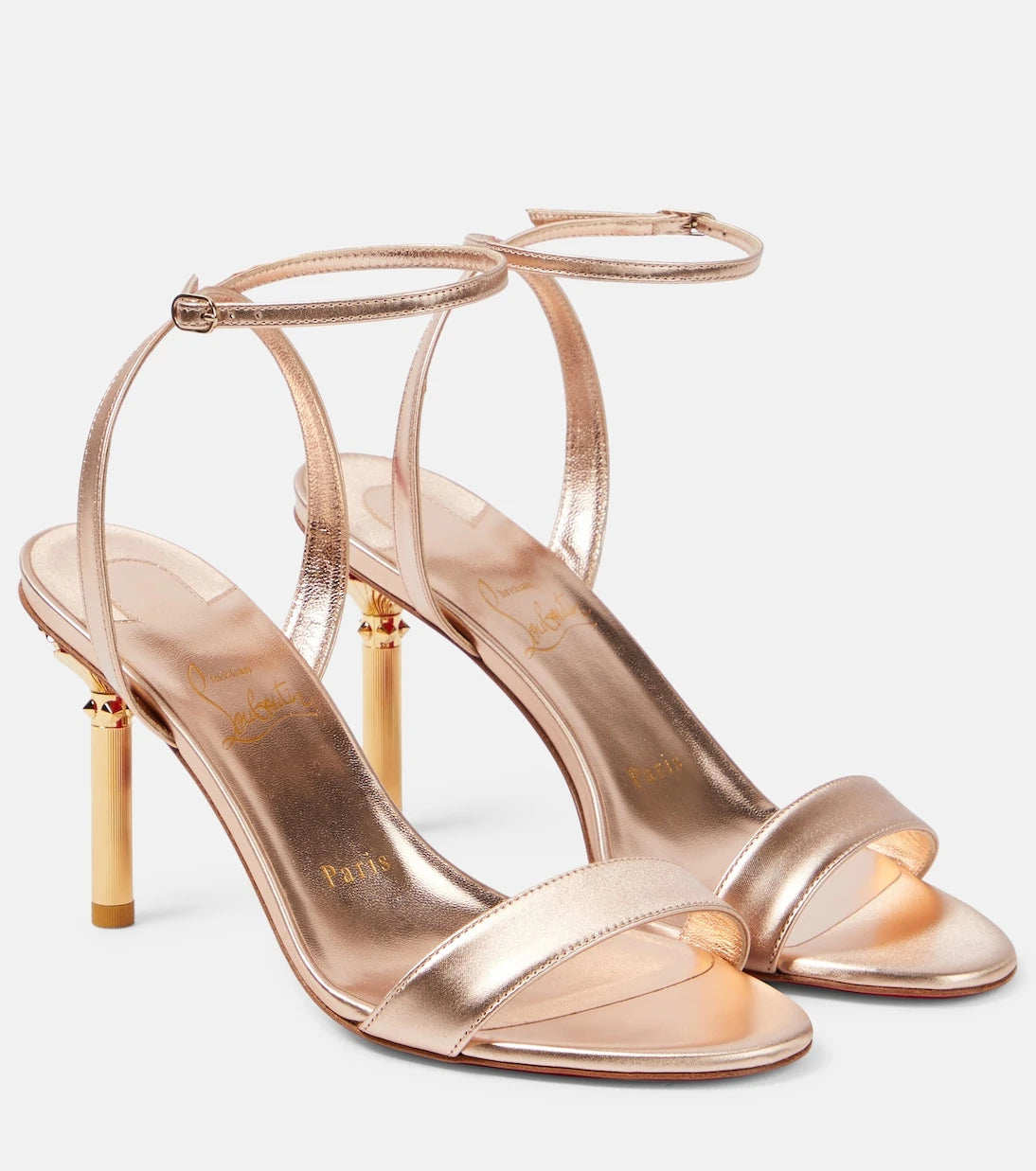 Christian Louboutin - Mascasandal leather sandals