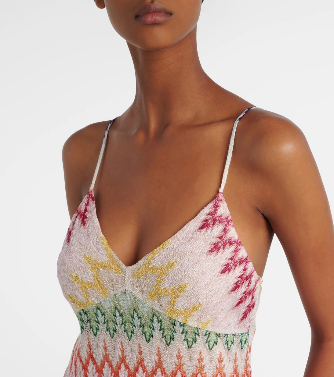 Missoni - فستان قصير لاميه
