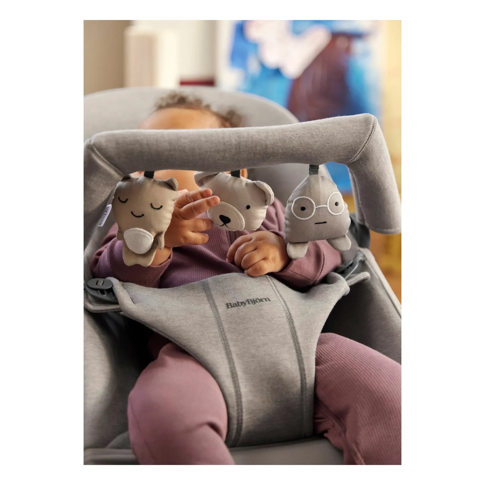 BabyBjörn - Amis Doux deckchair arch | Sand grey