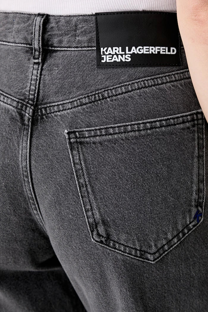Karl Lagerfeld Jeans rahat kesim kadın jean pantolon