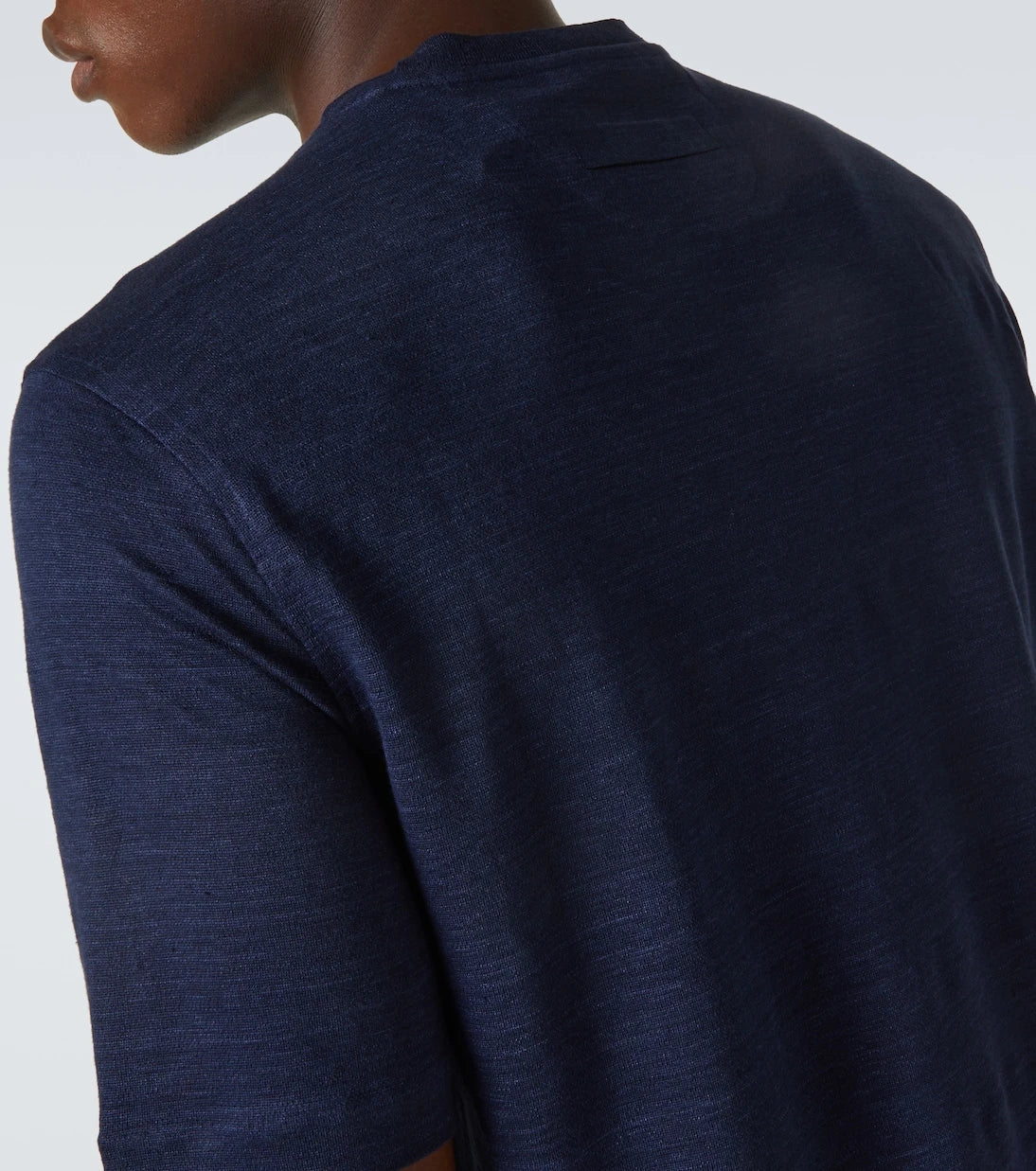 Zegna - تي شيرت كتان