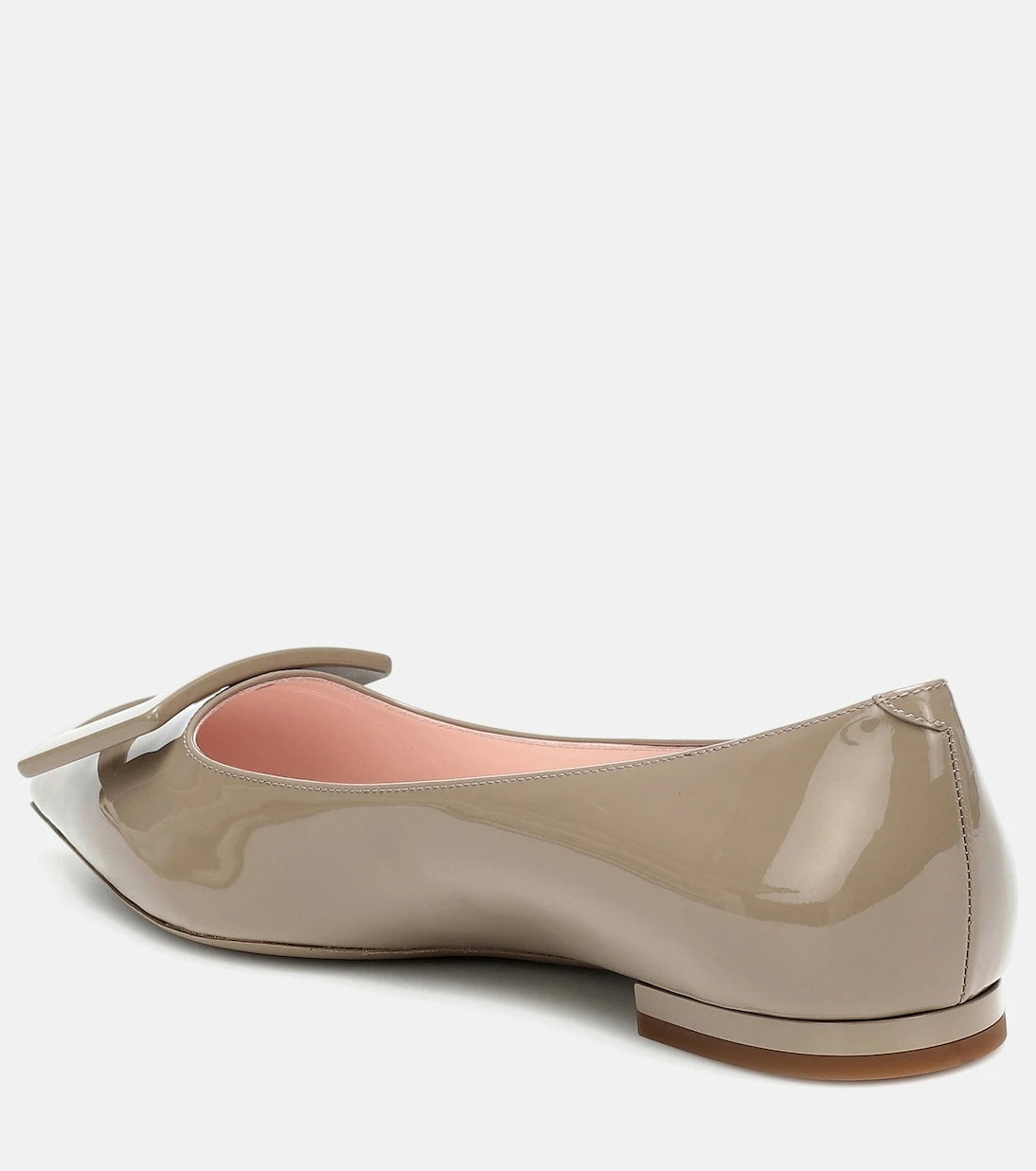 Roger Vivier - حذاء باليه مسطح Gommettine Ball من الجلد