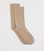 Neutral Cashmere Socks