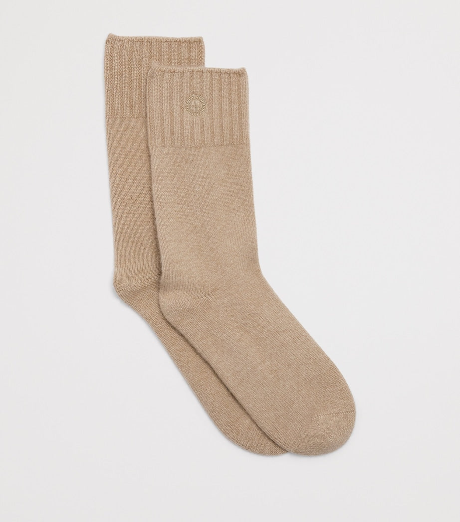 Neutral Cashmere Socks