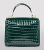 Aspinal Of London Green Mini Mayfair Top-Handle Bag