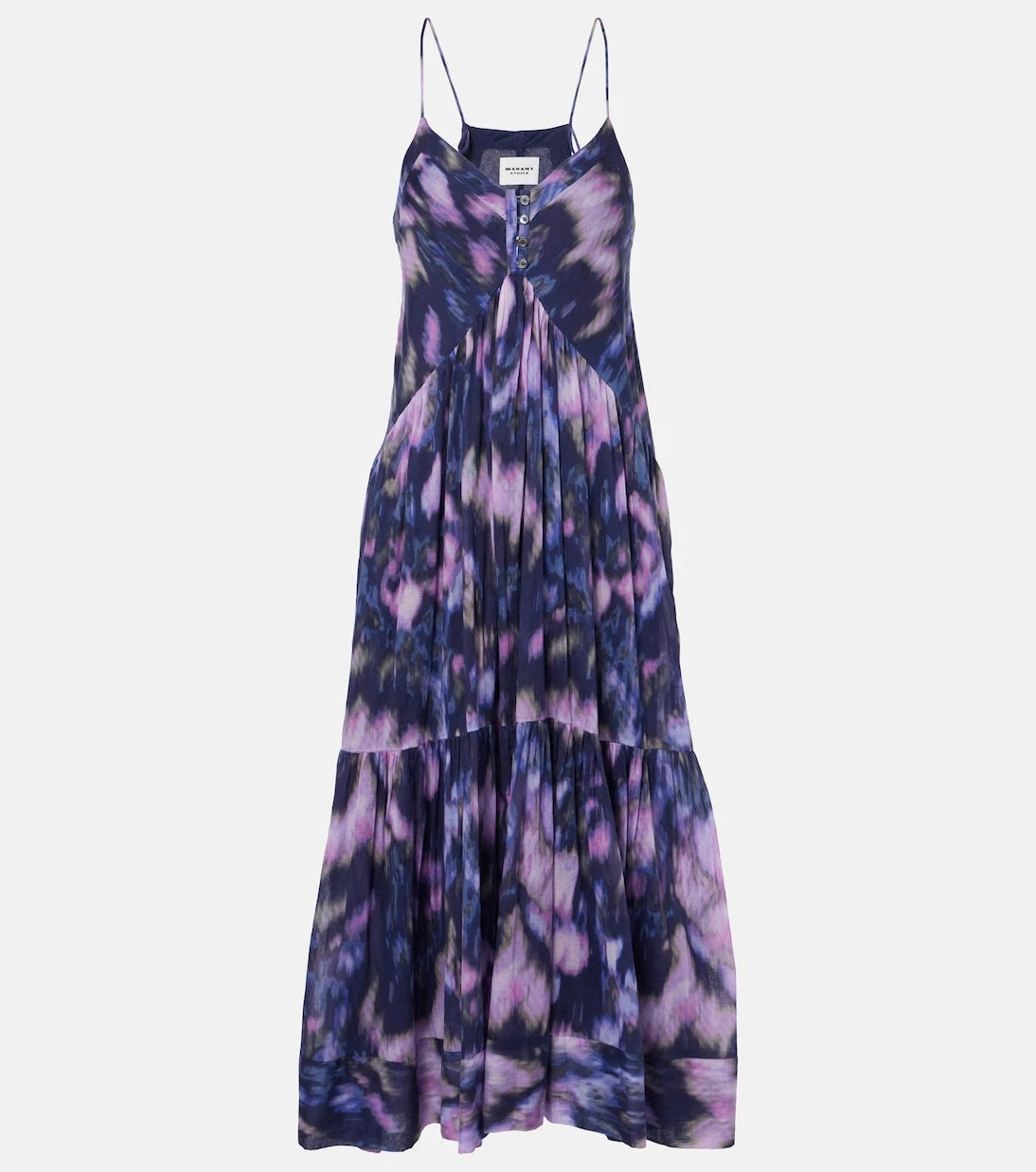 Marant Etoile - Sabba printed cotton maxi dress