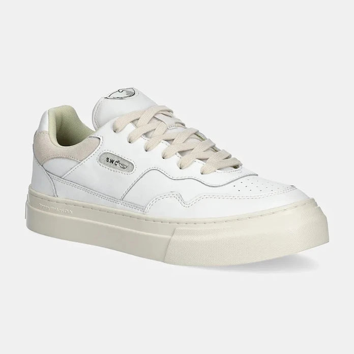 Кожени маратонки Stepney Workers Club Pearl Leather