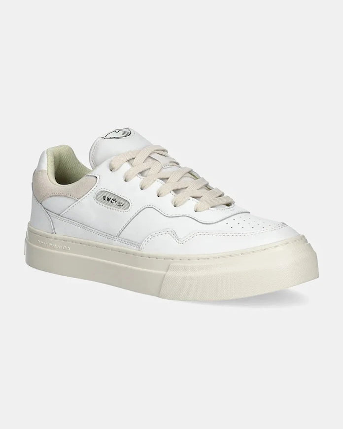 Кожени маратонки Stepney Workers Club Pearl Leather