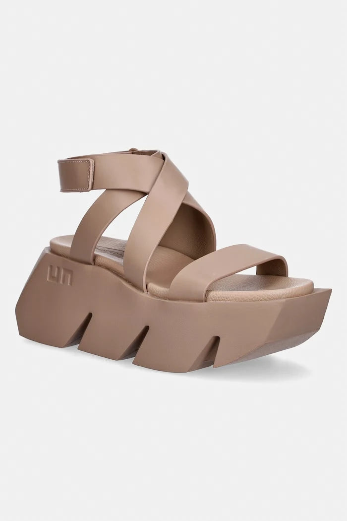 United Nude Kadın Deri Platform Sandalet Bull Way