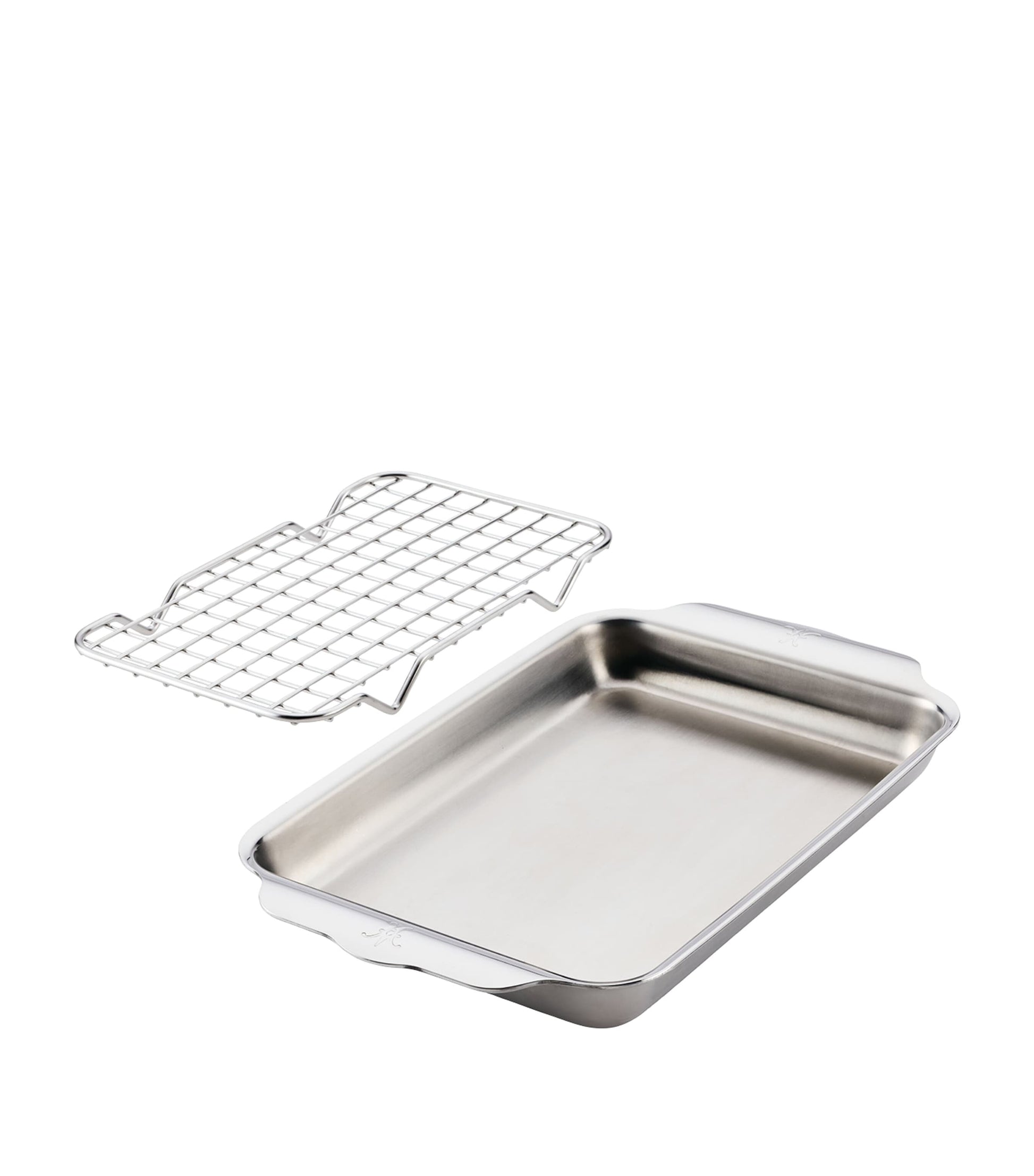 Stainless Steel Baking Pan with Cooling Rack (29cm)