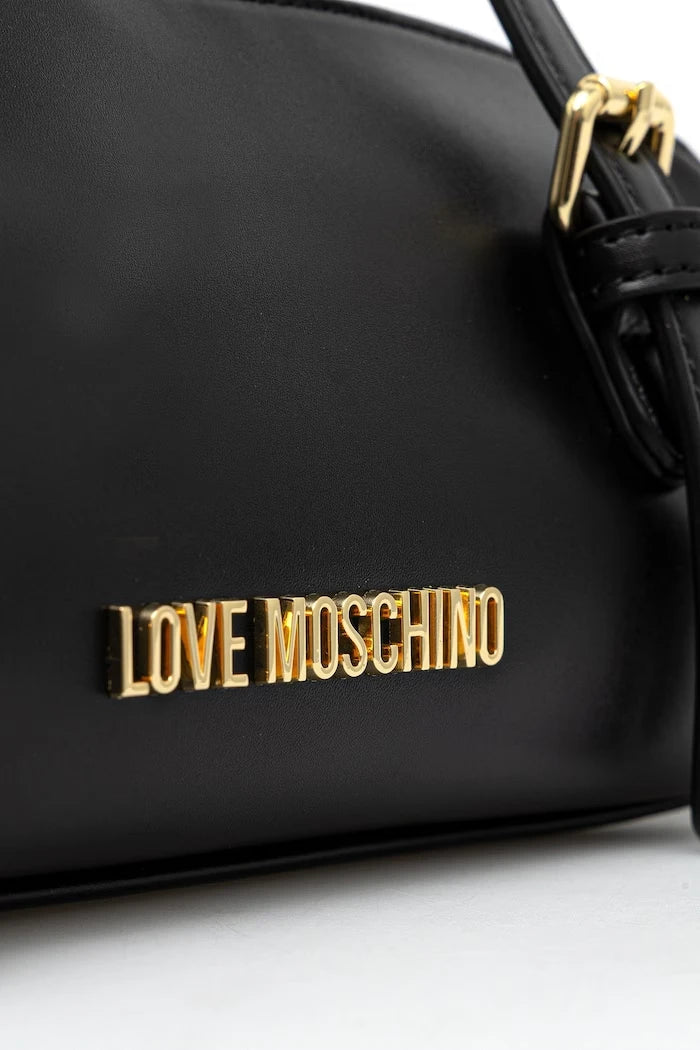 Love Moschino kadın suni deri baguette çanta