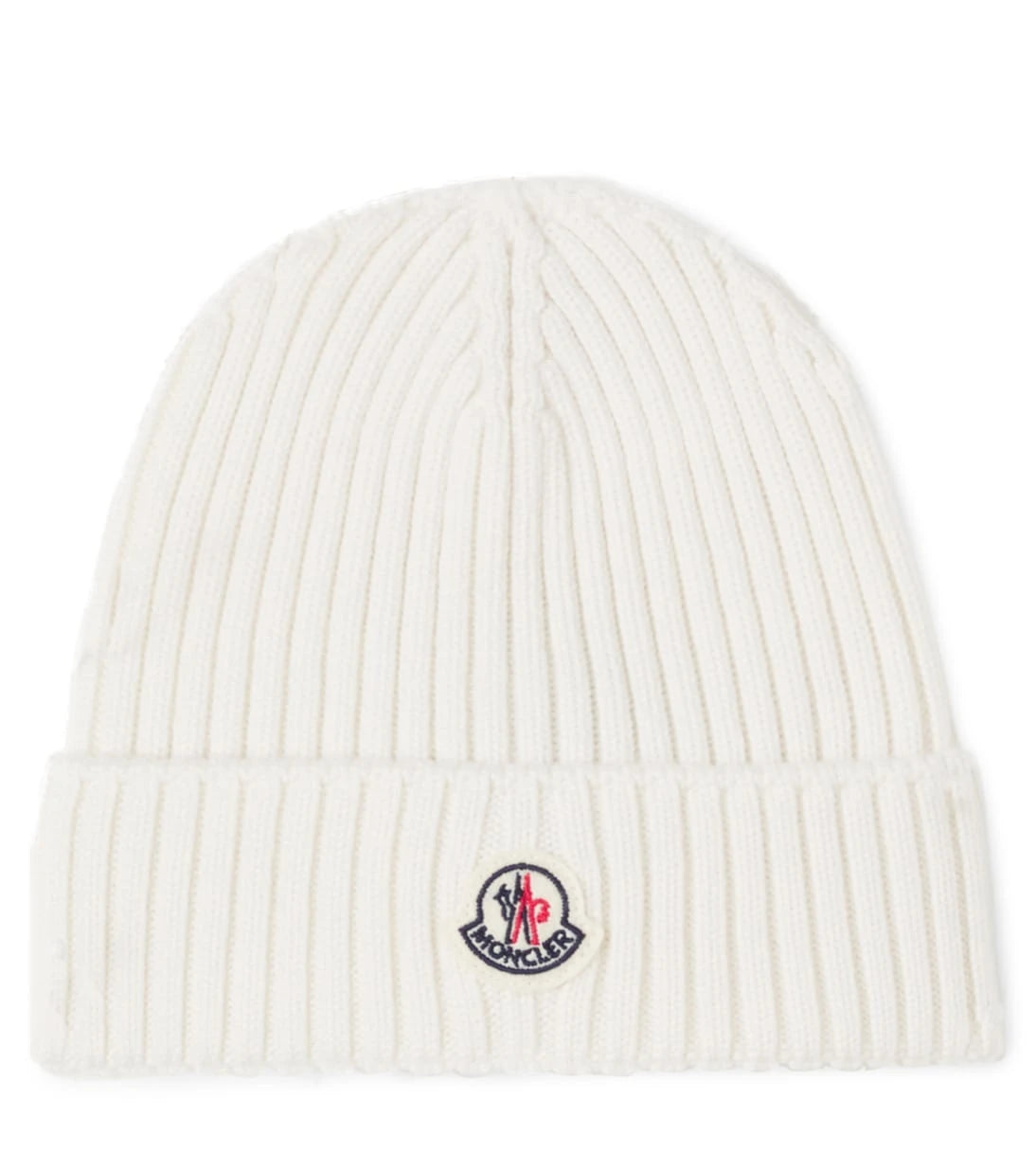 Moncler Enfant - Logo virgin wool beanie