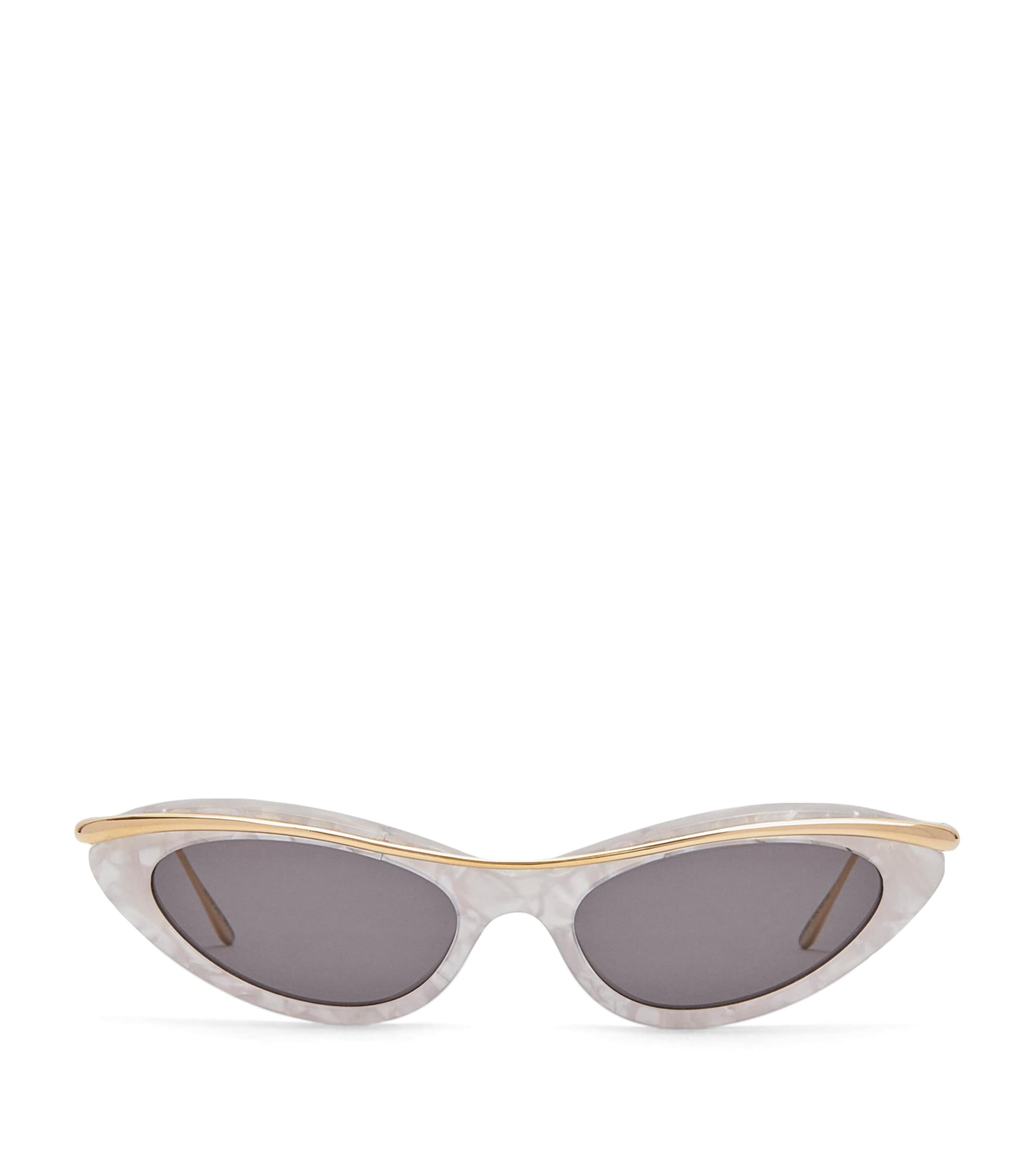 Ivory Whirl Cat Eye Sunglasses