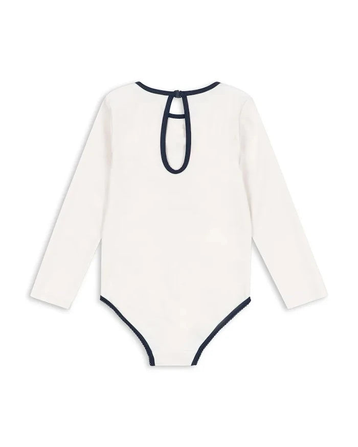 Konges Sløjd VILJA LS SWIMSUIT GRS Çocuk Tulum Mayo