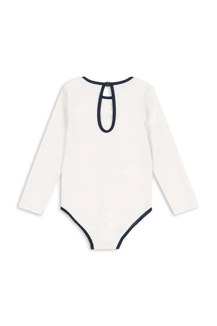 Детски цял бански Konges Sløjd VILJA LS SWIMSUIT GRS