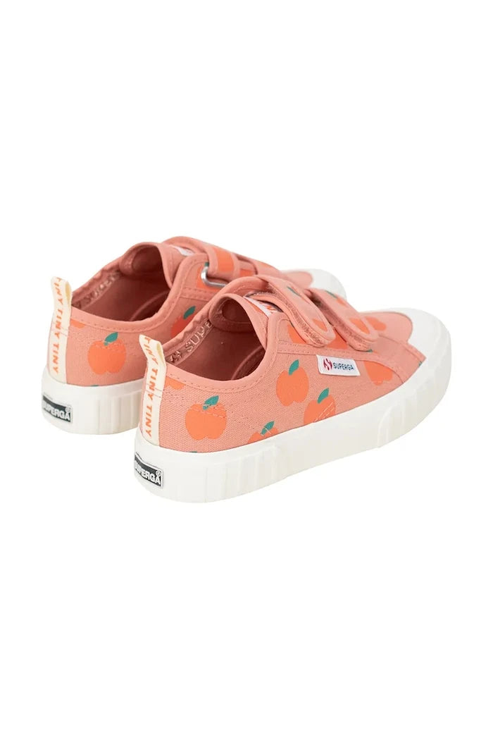 Детски ниски кецове Tinycottons APPLES SNEAKERS X SUPERGA
