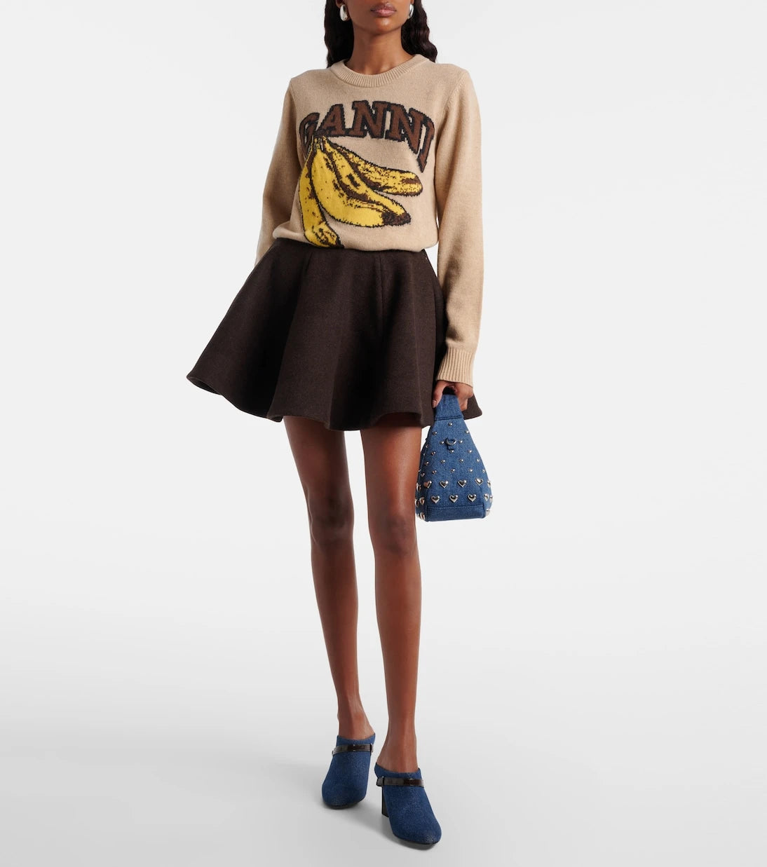 Ganni - Wedge ankle boots
