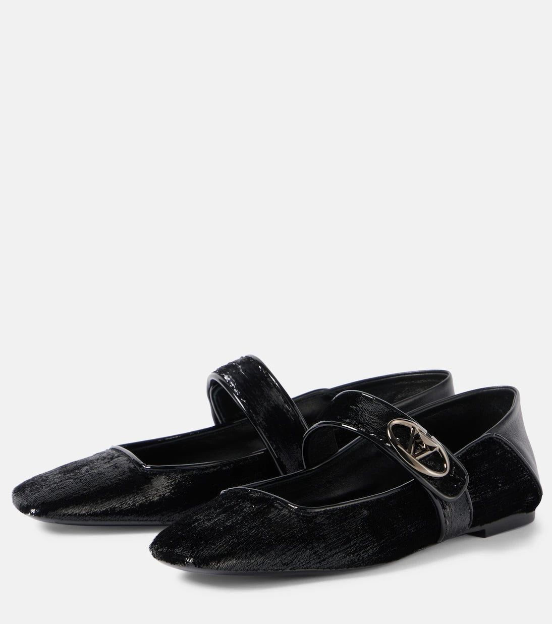 Valentino Garavani - VLogo Locker Mary Jane flats