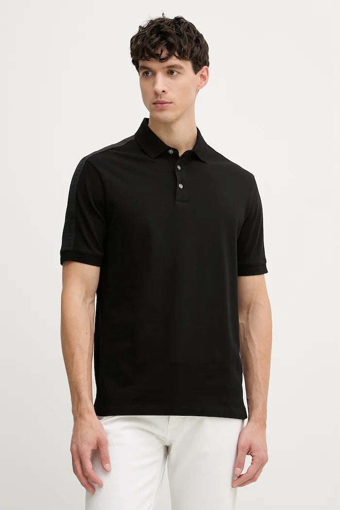 Armani Exchange тениска с яка мъжка памучна