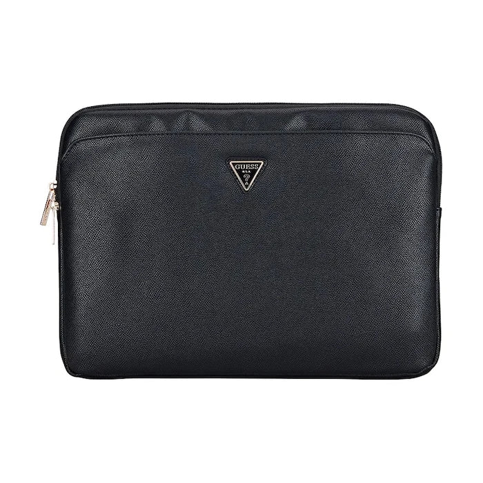 Калъф за лаптоп Guess Sleeve 14" Grained Zipper Pocket Triangle Logo