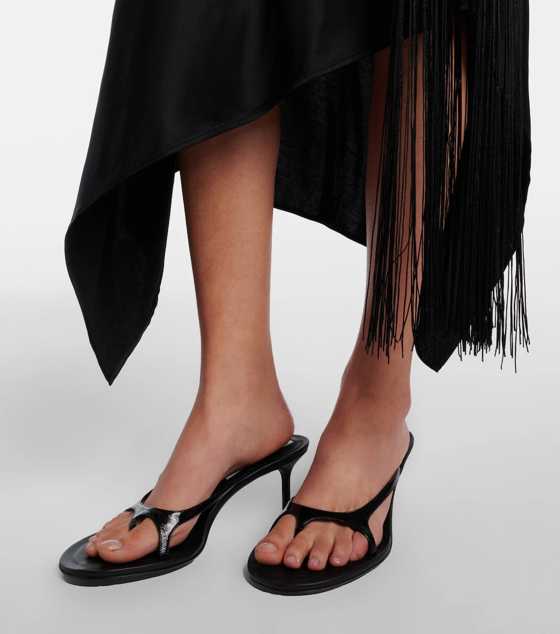 Acne Studios - 60 صندل من الجلد اللامع