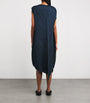 Pleats Please Issey Miyake Blue Flare Midi Dress