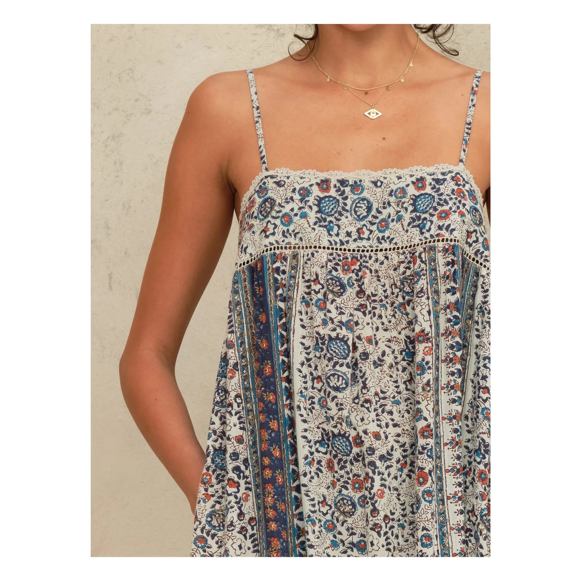 M.A.B.E. - Cass dress | Indigo