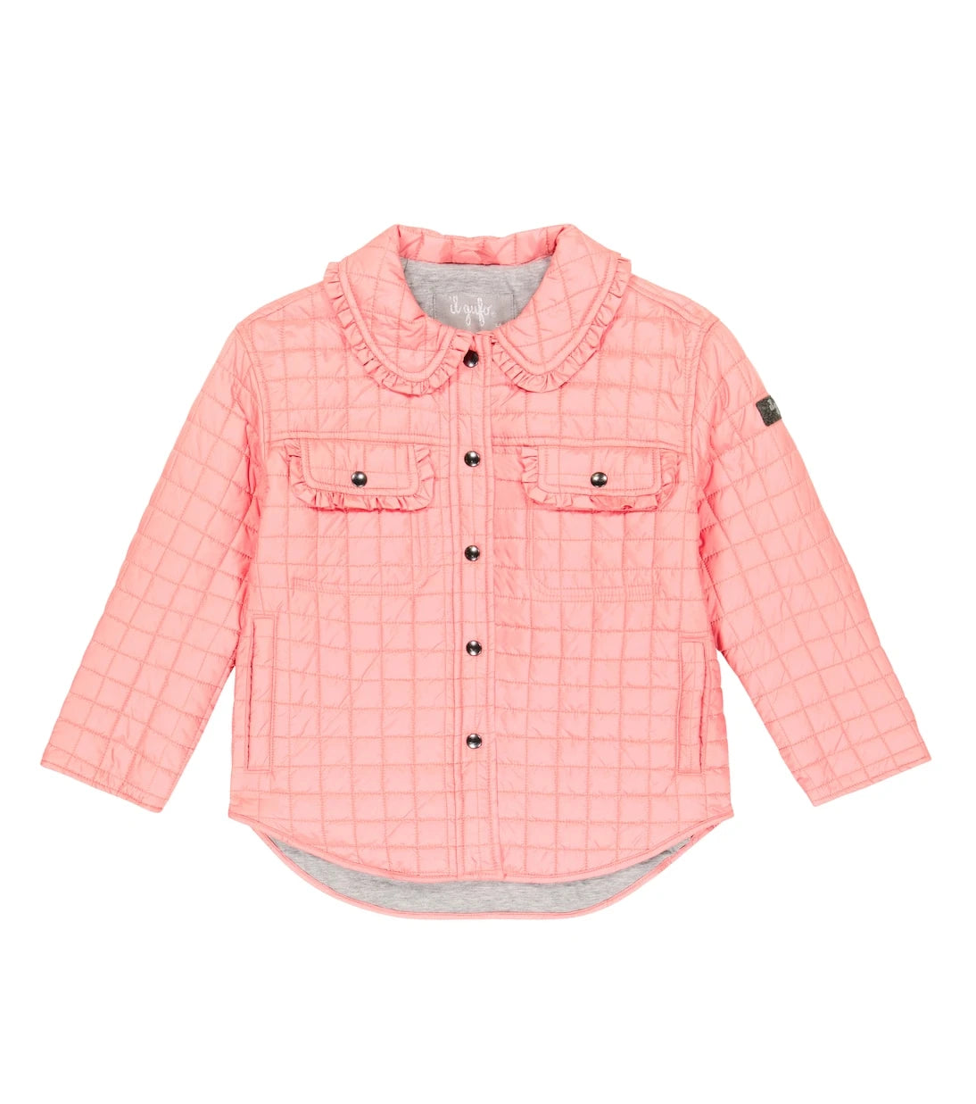 Il Gufo - Ruffle-trimmed quilted jacket