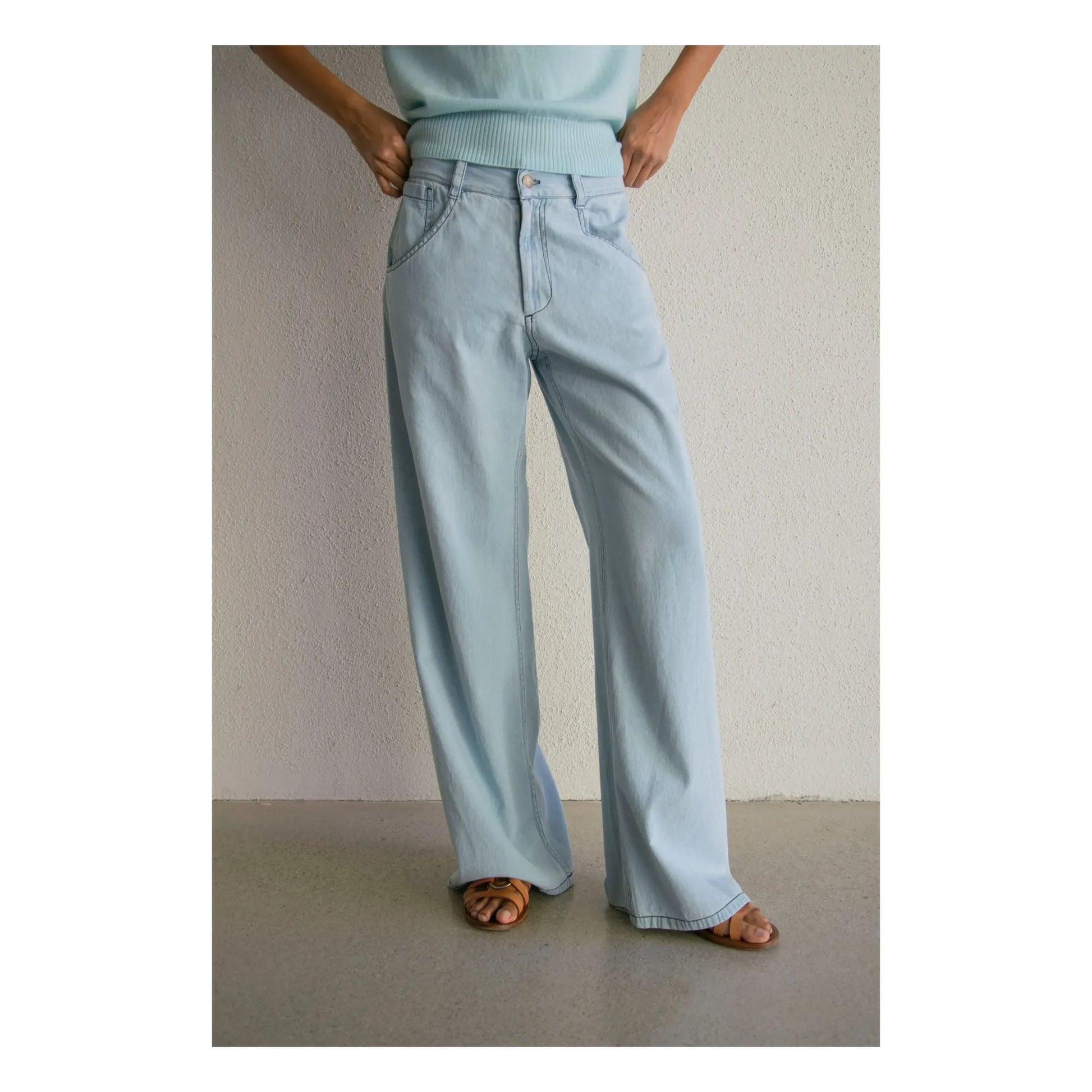THEAVANT - Zeynep Baggy Pants | Blue