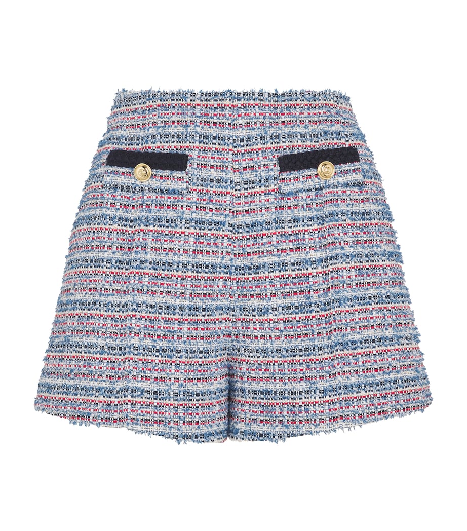 Multi Tweed Shorts