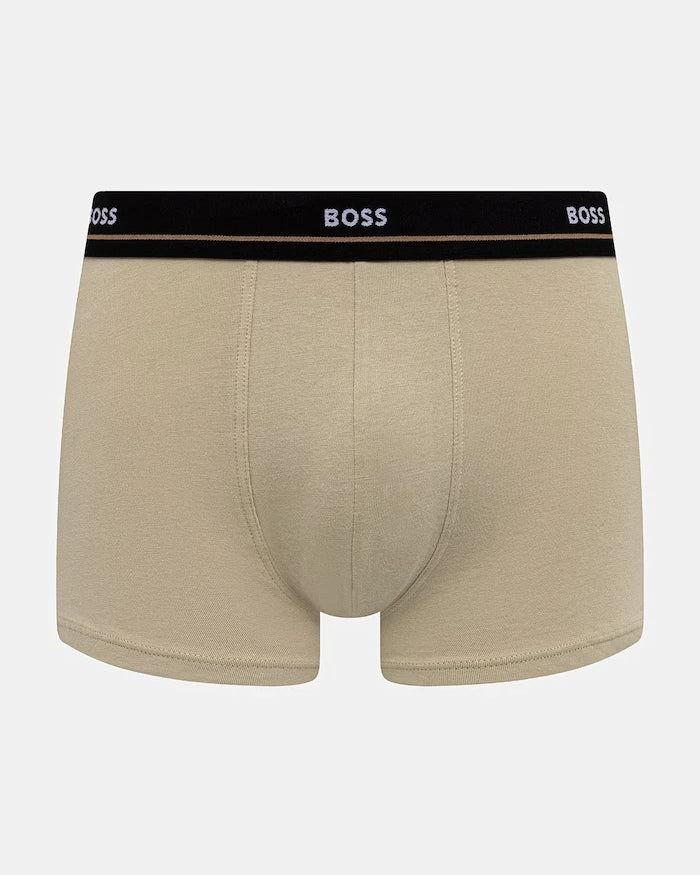 BOSS боксерки мъжки от памук с еластан Trunk 5P Essential 5 броя