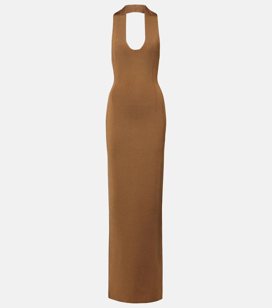 Khaite - Mahi halterneck maxi dress
