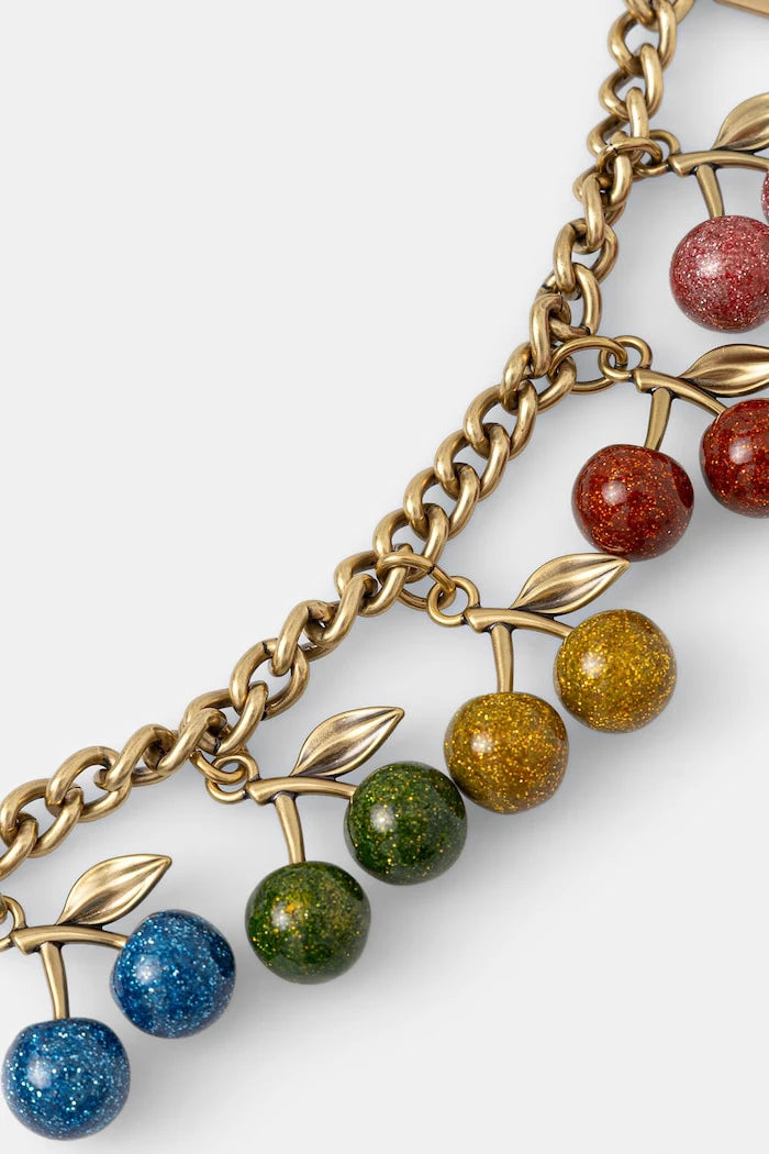Coach ключодържател дамски Rainbow Cherries Bag Charm