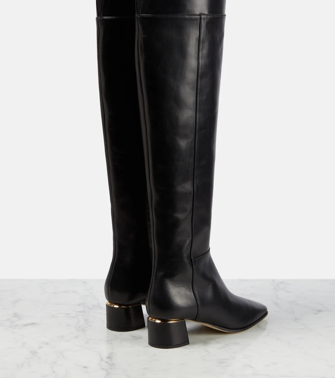Jimmy Choo - Loren 45 leather over-the-knee boots